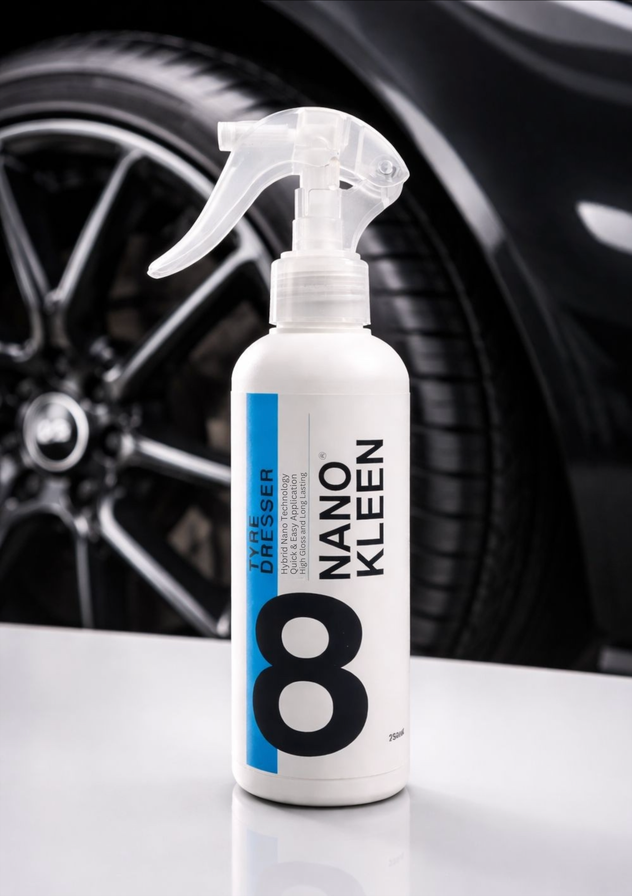 NK 8 Best Tyre Polish for Car and Bike 250ml